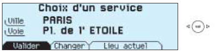 Choix d'un service