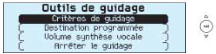 Outils de guidage