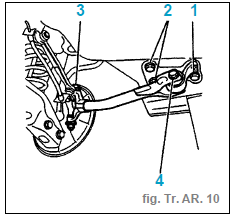 Bras longitudinal AR