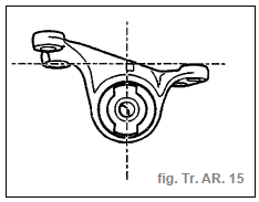 Articulation élastique de palier AV du bras longitudinal