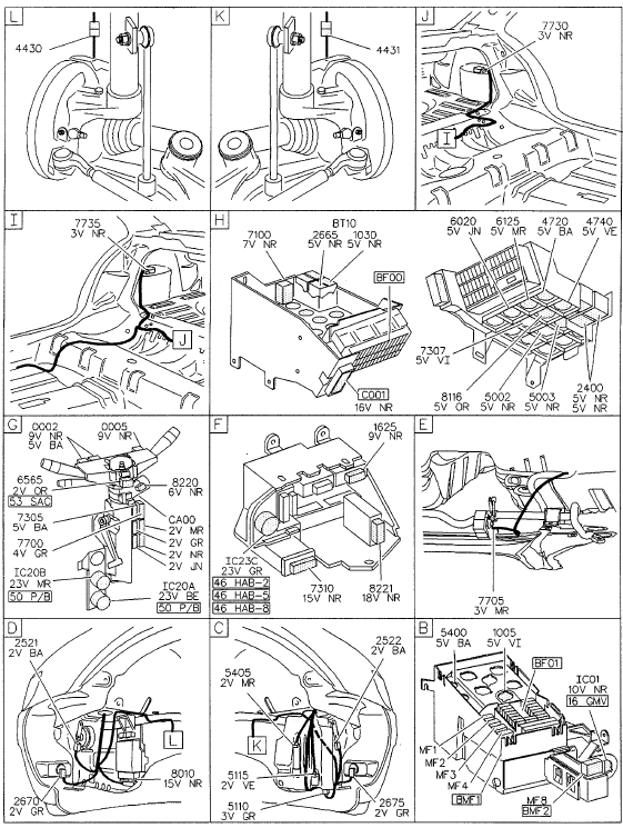 Faisceaux 10 pr-2 (faisceau principal)