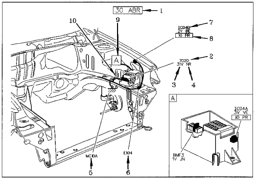 Faisceau electrique 406 hdi