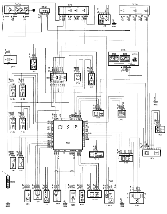 Injection allumage bosch mp3.2F/transpondeur/compte-tours/ compteur électrique