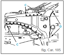 Remplacement pied avant assemblé (uniquement Coupé)