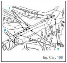 Remplacement pied avant assemblé (uniquement Coupé)