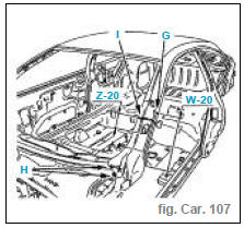 Remplacement pied avant assemblé (uniquement Coupé)