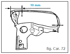 Remplacement demifaçade avant (uniquement Coupé)