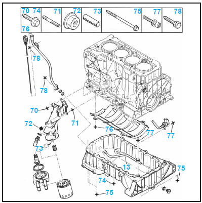 Carter - filtre - sonde