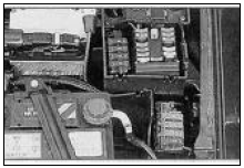 Fusibles compartiment moteur (suivant équipement )