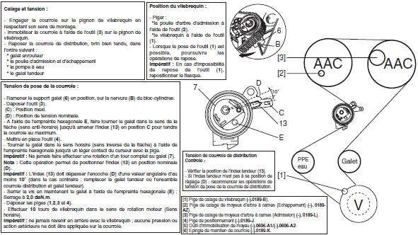 Courroie de distribution